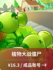 植物大战僵尸：年度版【成品账号】